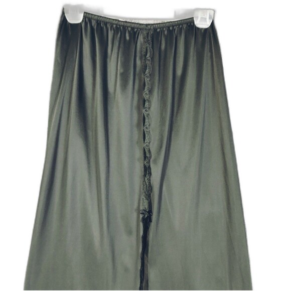 Vintage Vanity Fair Half Slip Size S Elastic Waist Front Slit Long Made in USA - Picture 4 of 7